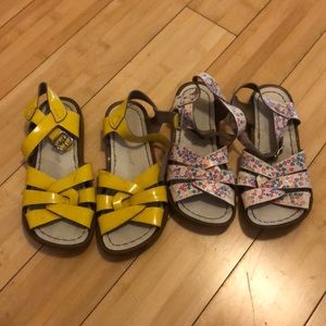 2 Salt water sandals